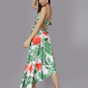 Alternative view of Two piece outfit with relaxed fit and floral pattern