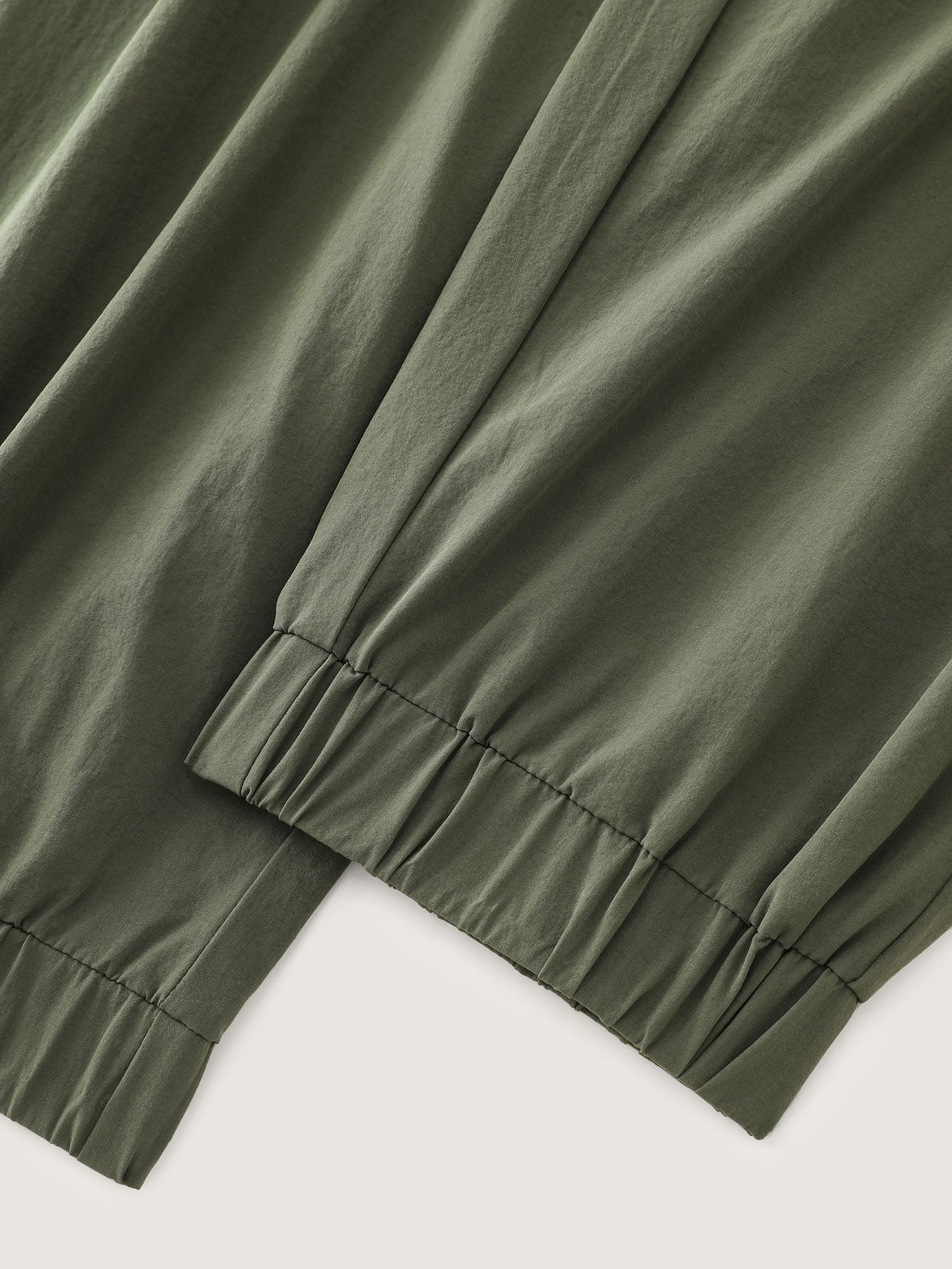 Cargo Sweatpants with Elastic Waist and Patch Pockets - Image 4